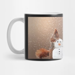 Snow Squirrel Mug